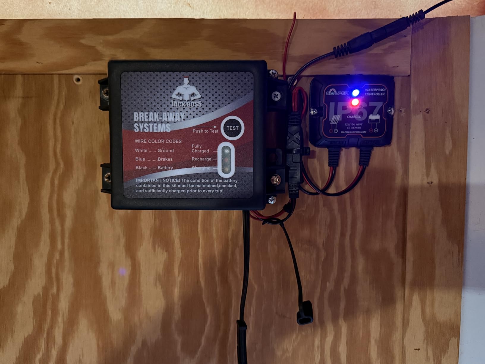 SOLPERK Solar Panel Kit 20W 12V, Waterproof Solar Battery Trickle Charger Maintainer + Smart MPPT Controller + Adjustable Mount Bracket for Boat Car RV Motorcycle Marine Automotive customer photo 1