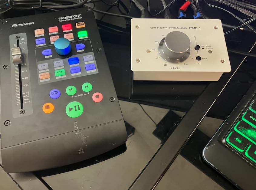 DYNASTY PROAUDIO PMC-1 Premium Passive Stereo Monitor Volume Controller With Large Volume Knob For Extremely Precise Level Adjustments customer photo 1