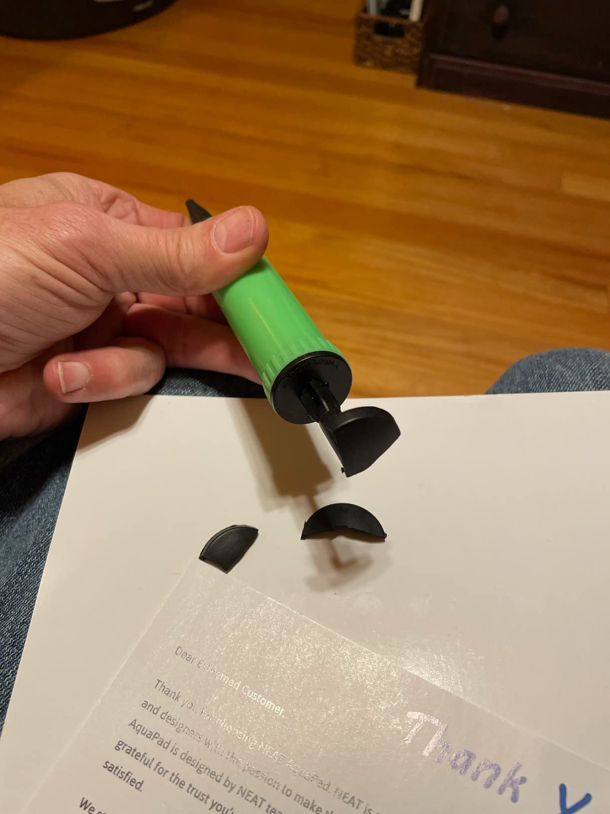 AquaPad CozyFlow Water Heated Mattress Pad, No Electric Wire, All Digital, 5 YR Warranty, AirQuiet and Dual-Tank Technology, Smart, Hydro Heat Onsu Mat Topper Bed Warmer (Full/Double) customer photo 2