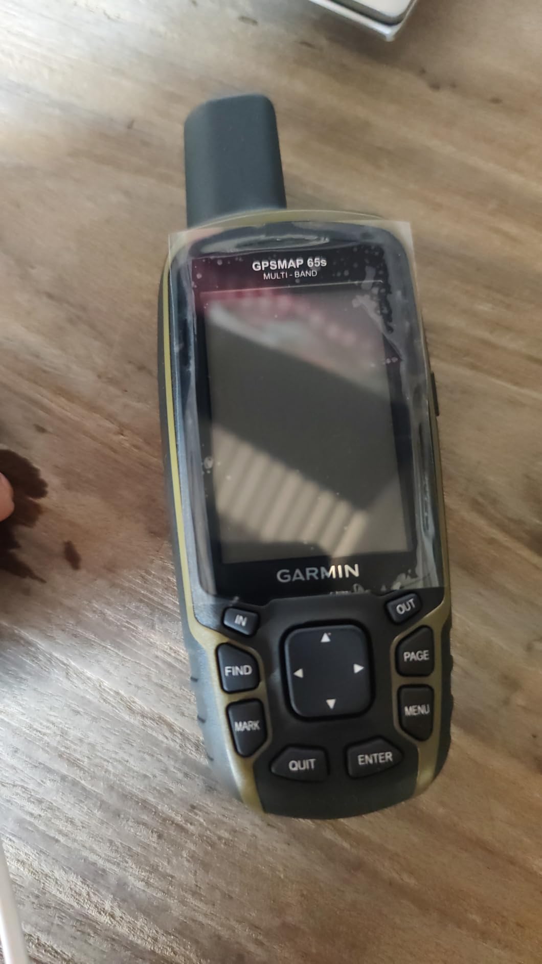 Garmin GPSMAP 65s, Button-Operated Handheld with Altimeter and Compass, Multi-Band Technology customer photo 2