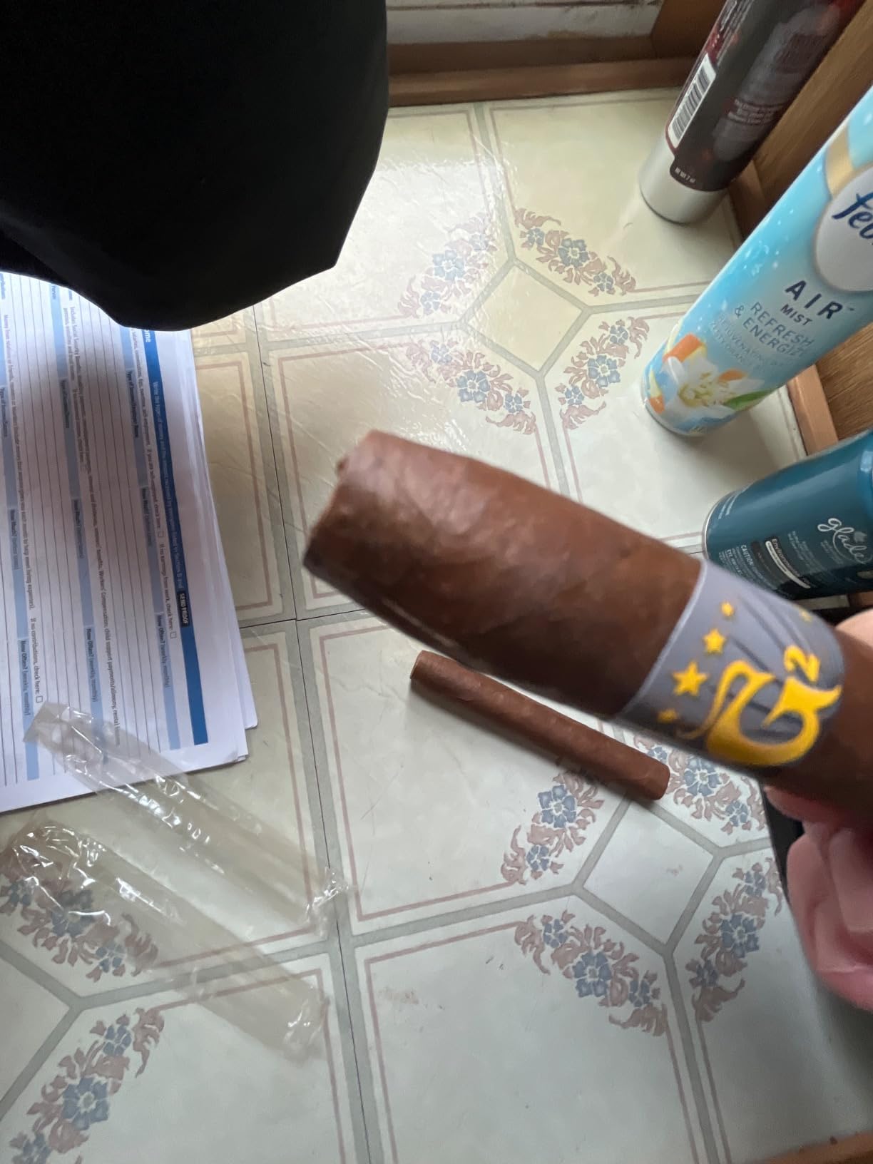 roygra Cigar Cutter Set (2 Pack), Guillotine Double Blade, Cigar Accessories for Men, Stainless Steel Smoking Accessories Tool, Portable Sharp Clean Cut - Silver customer photo 2