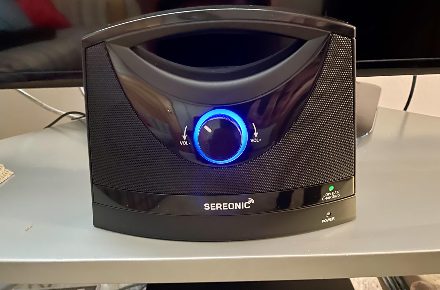 Portable Wireless Speakers for Smart TV - Ideal for TV Watching Without The Blaring Volume - Designed for Hard of Hearing, Elderly, and Seniors - 100ft Range customer photo 2