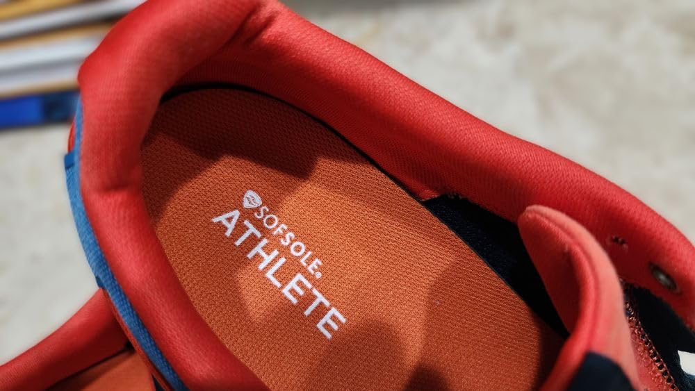 SOF SOLE ATHLETE Performance Men's Insoles - PU Foam & Gel Inserts - Heel-to-Toe Cushioning, Support, & Moisture Control, - Lightweight Comfort & Stability - Ideal for Runners, Walkers, Athletes customer photo 2