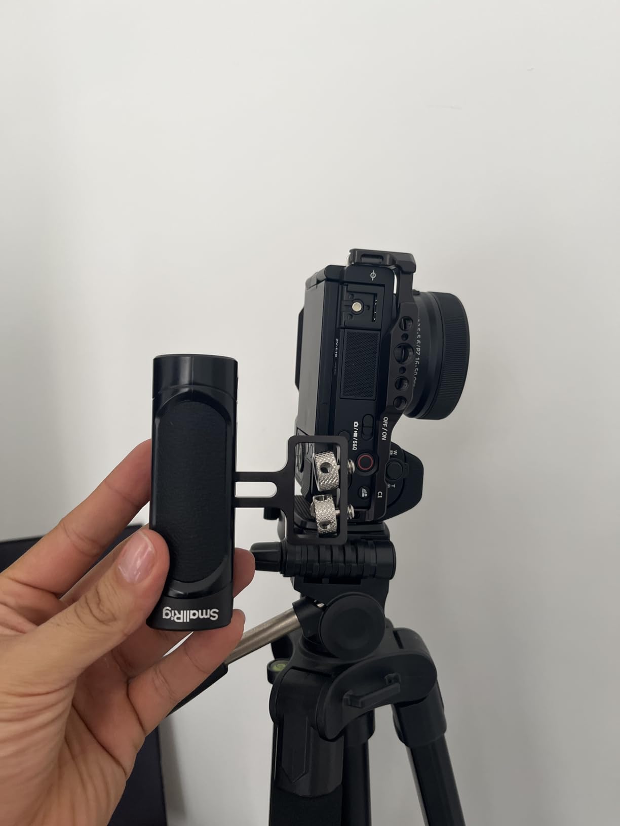 SMALLRIG Mini Side Handle Handgrip with Dual 1/4