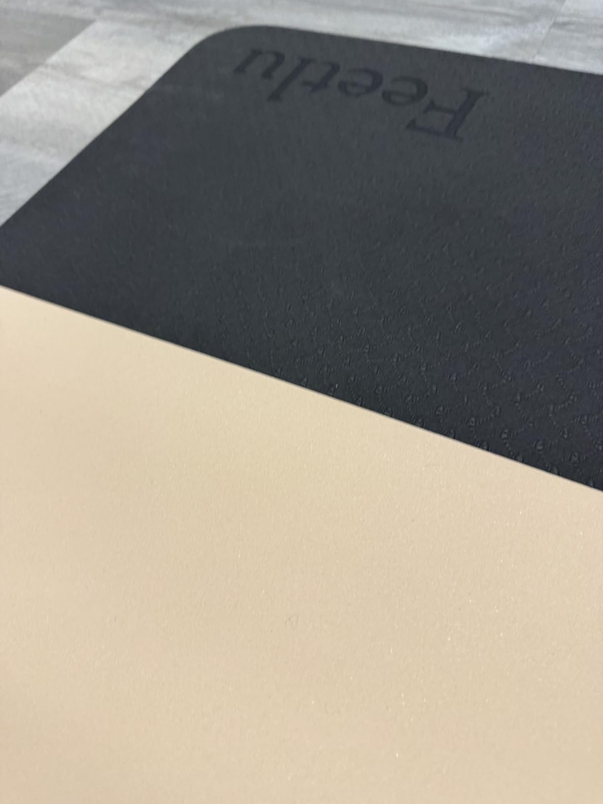 Extra Thick Exercise Yoga Mat with Strap - 2/5 Inch (10MM), Non-Slip Workout Mat for Yoga, Pilates, and Floor Exercises customer photo 2