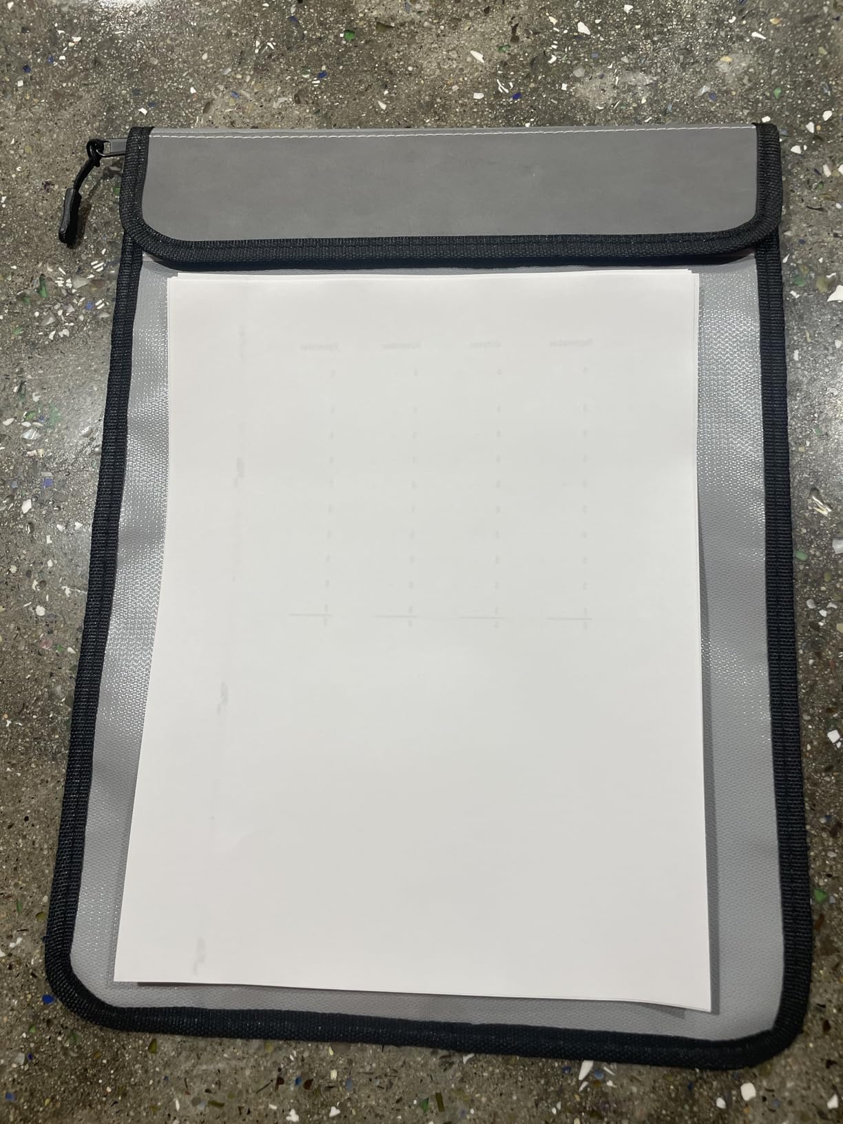 Upgraded Two Pockets Fireproof Document Bag (2000°F), andyer 15