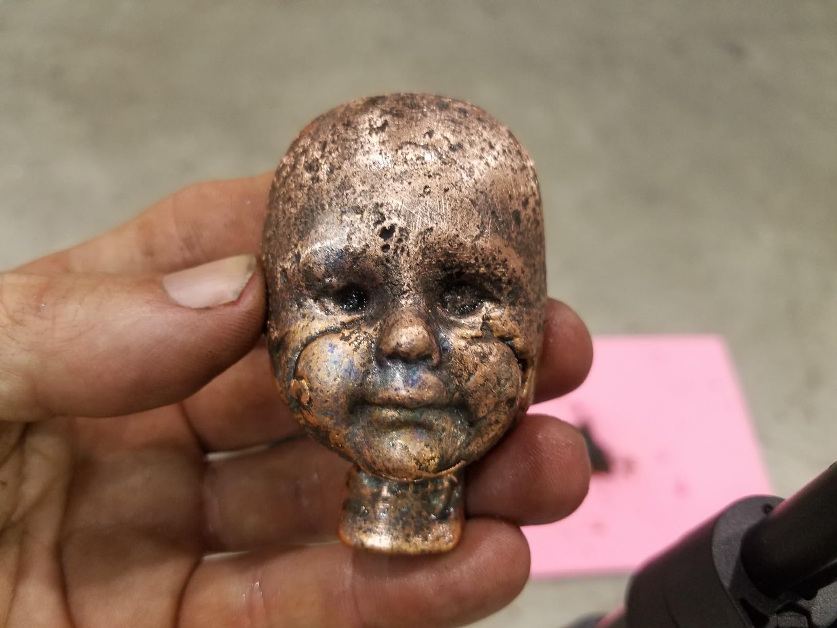 SIMOND STORE Cast Iron 2-Part Flask Mold Frame for Sand Casting Jewelry Metal Casting Making Tool customer photo 2