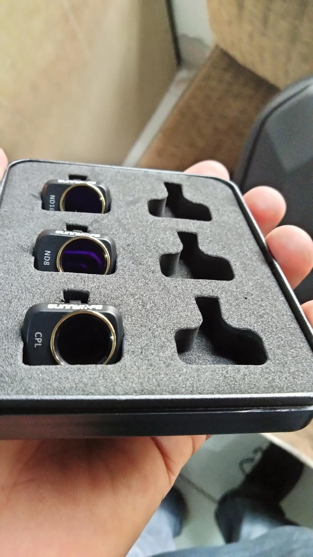 Lens ND Filter Combo - CPL/ND8/ND16 Multi-Coated, 3-Pack Compatible with DJI Mini 4K/Mavic/SE/2/2SE Drone customer photo 1