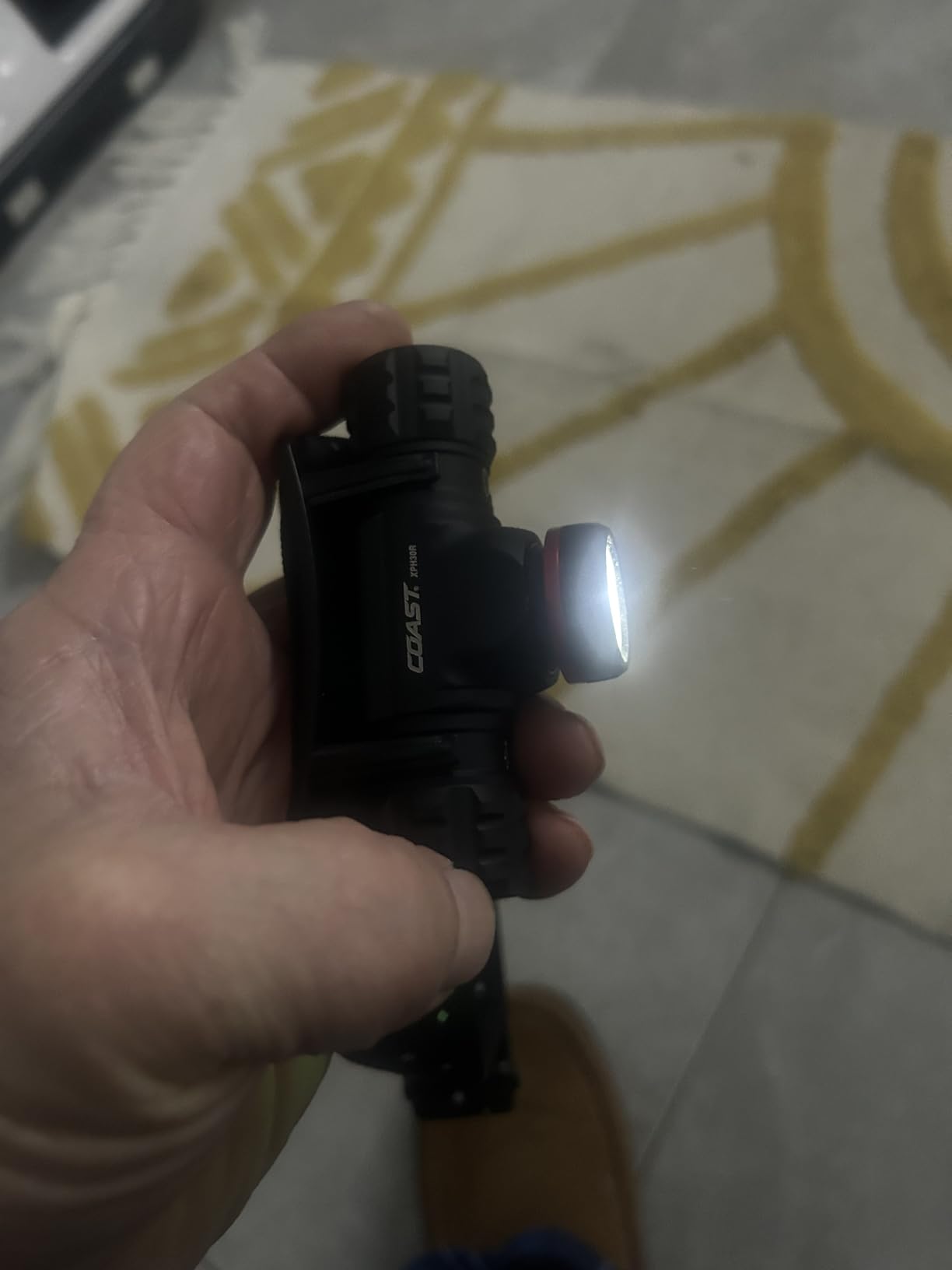 Coast XPH30R 1200 Lumen USB-C Rechargeable Dual Power Headlamp with Twist Focus Beam and Magnetic Base customer photo 2