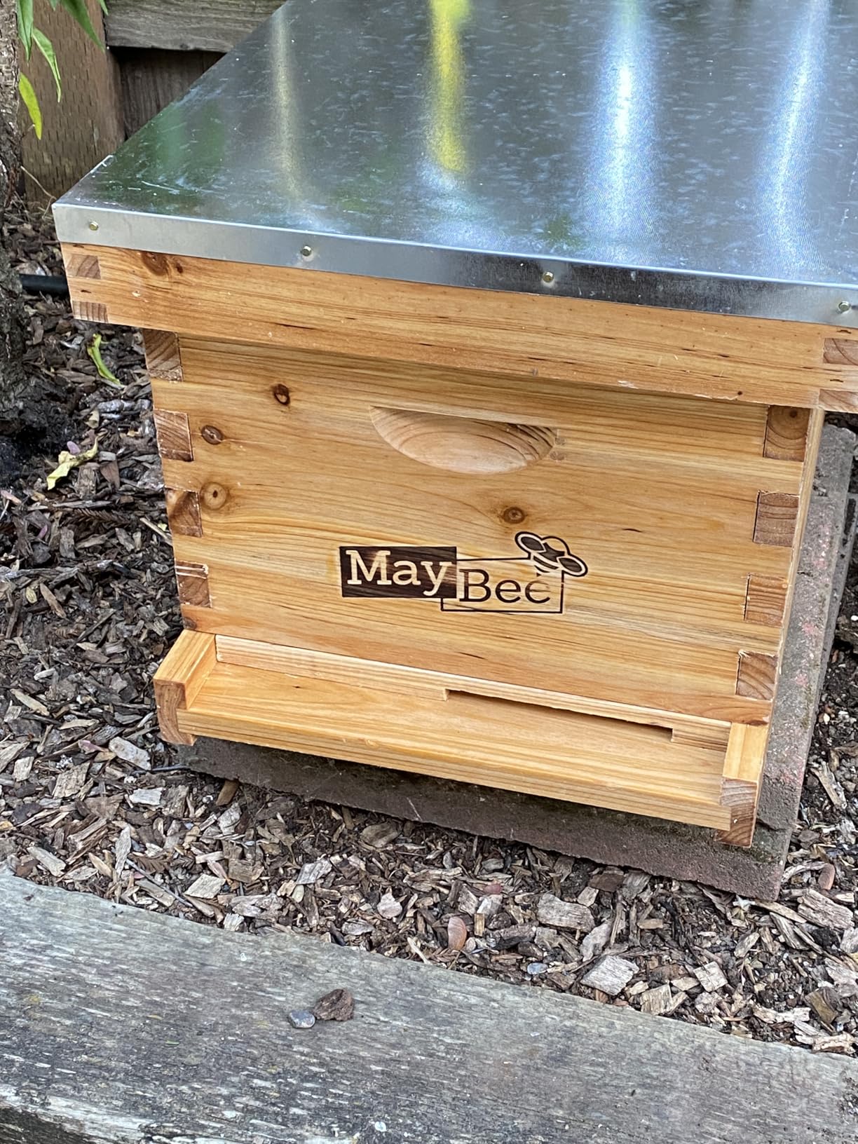 Beehive 8 Frame Bee Hives and Supplies Starter Kit, Bee Hive for Beginner, Honey Bee Hives Includes 1 Deep Bee Boxes, 1 Bee Hive Super with Beehive Frames and Foundation customer photo 1