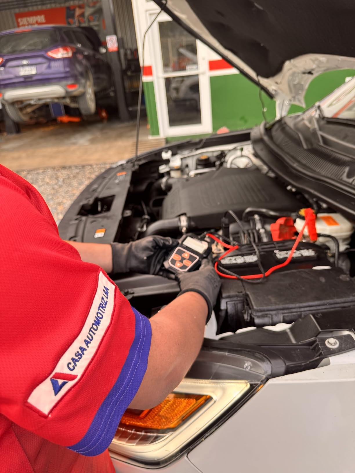 KONNWEI KW208 12V Car Battery Tester, Battery Load Tester Automotive 12V Alternator Starter Tester Digital Auto Battery Analyzer Charging Cranking System Tester for Car Truck Marine Motorcycle Boat customer photo 1