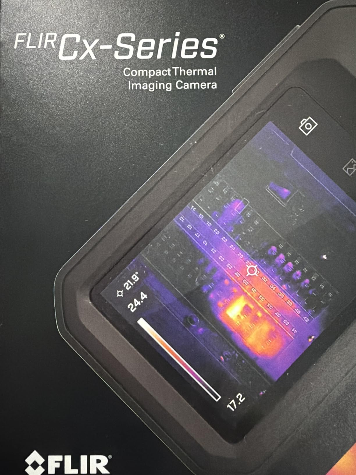 FLIR C3-X Compact Thermal Imaging Camera with Wifi: High Resolution Infrared Imager for Inspection, Electrical/Mechanical, Building, and HVAC Applications customer photo 1