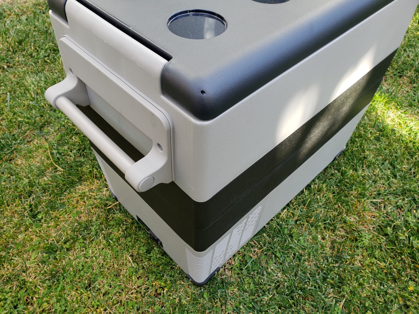 EUHOMY 12 Volt Refrigerator, 59QT(55L) Electric Cooler, 12V Fridge APP Control, 12V Cooler -4℉~68℉, Portable Freezer 12/24V DC 100-240V AC for Camping, Travel, Truck, Home customer photo 1