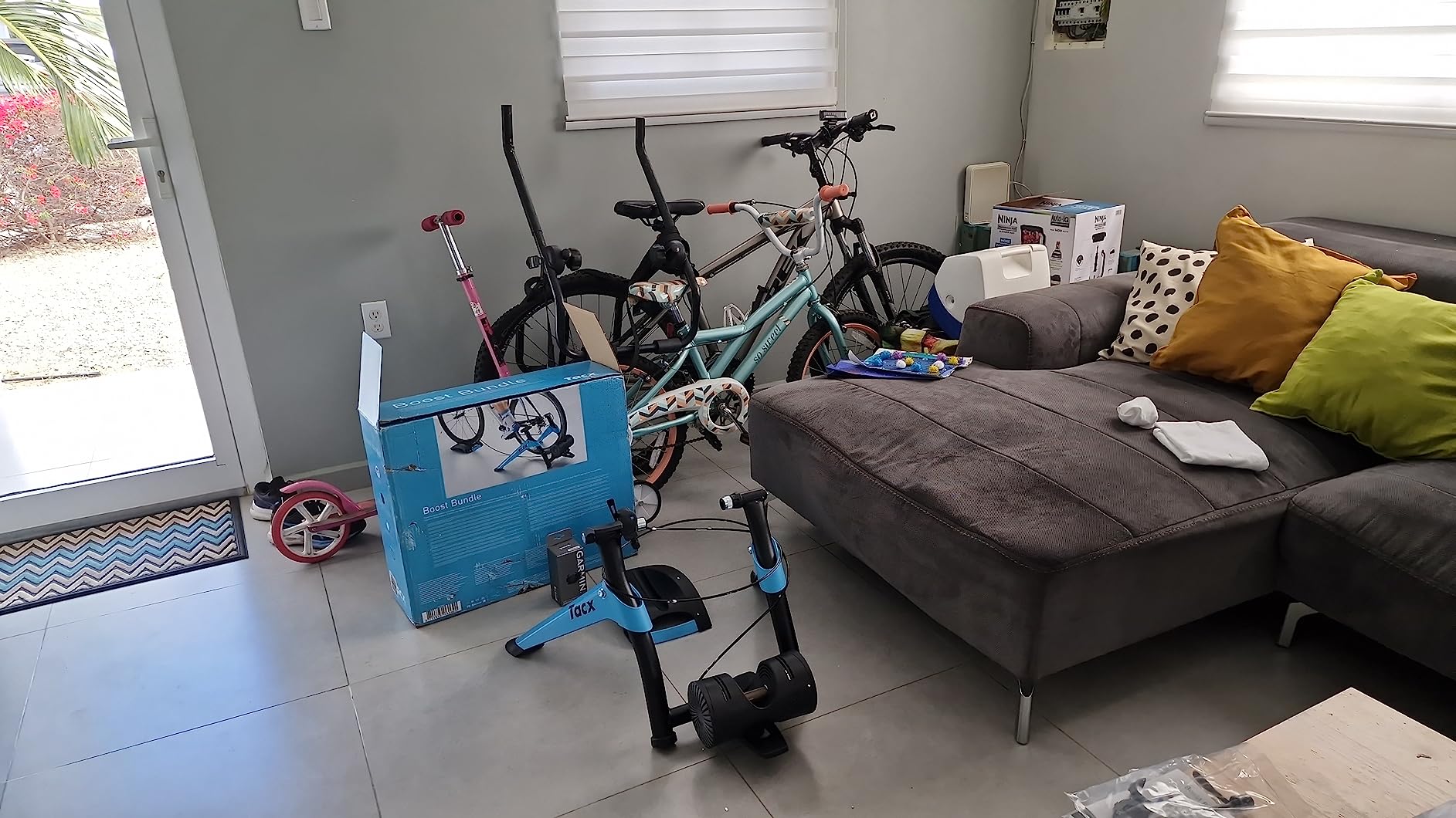 Garmin Tacx Boost Trainer, Indoor Bike Trainer customer photo 1
