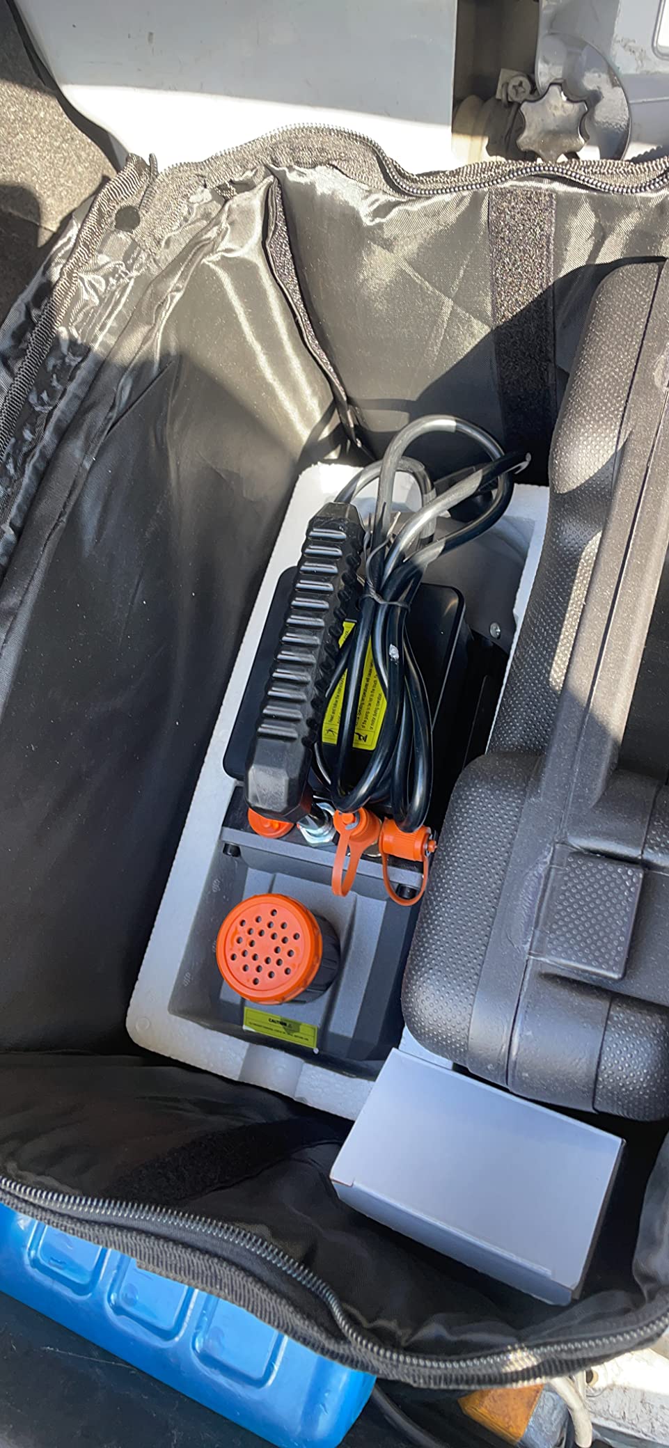 Orion Motor Tech AC Vacuum Pump and Gauge Set, 1/3 hp 4 cfm Vacuum Pump Manifold Gauge Kit with Leak Detector 3 Hoses & Accessories for R134a R12 R22 R502, A/C Vacuum Pump Kit for Auto HVAC Systems customer photo 2