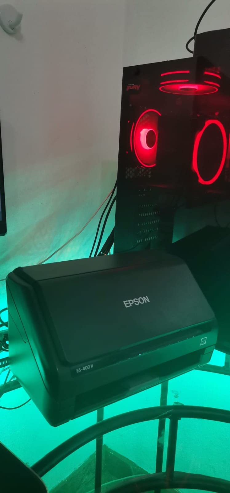 Epson Workforce ES-400 II Color Duplex Desktop Document Scanner for PC and Mac with Auto Doc Feeder (ADF), Image Adjustment Tools customer photo 1