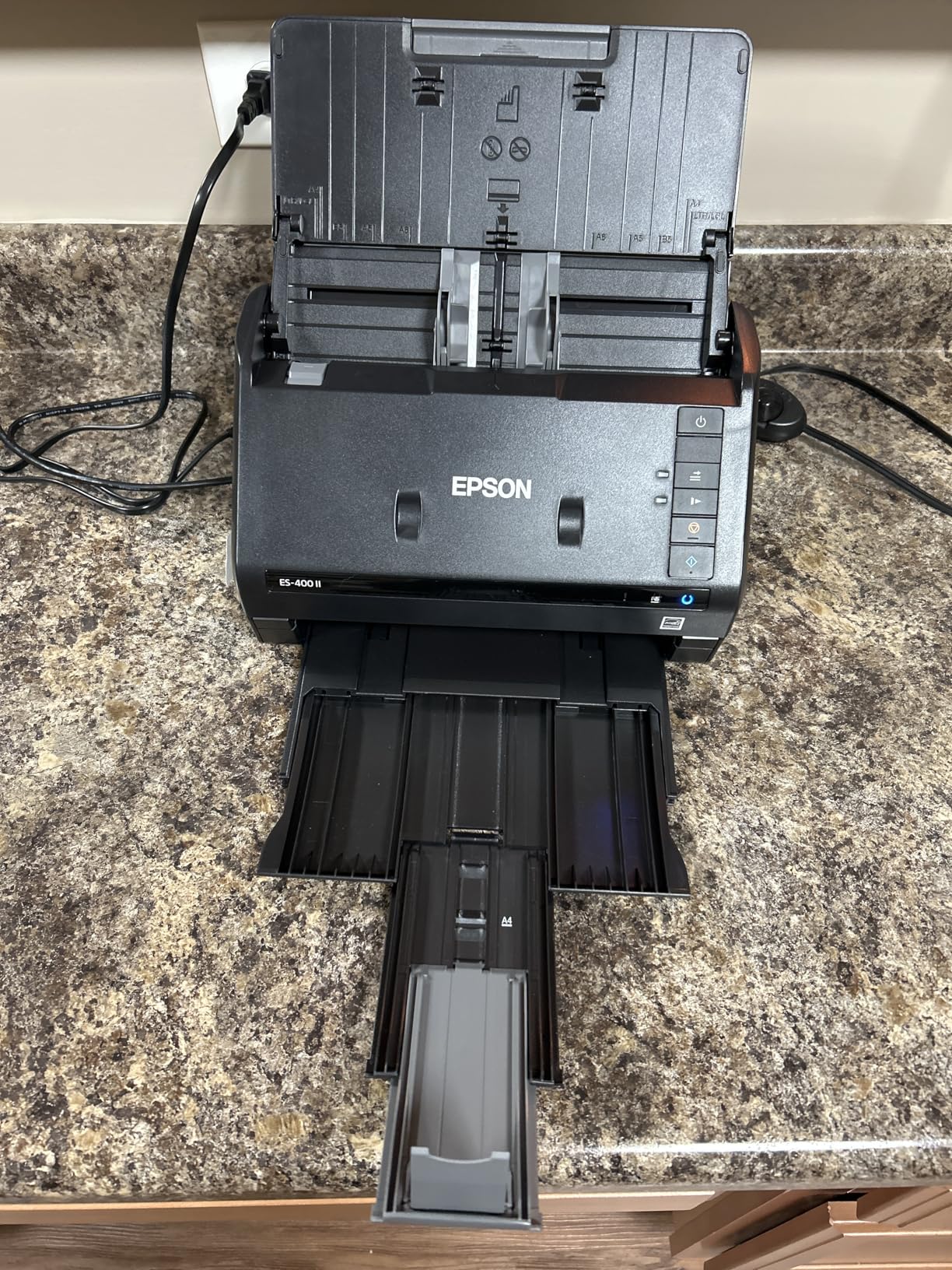 Epson Workforce ES-400 II Color Duplex Desktop Document Scanner for PC and Mac with Auto Doc Feeder (ADF), Image Adjustment Tools customer photo 2