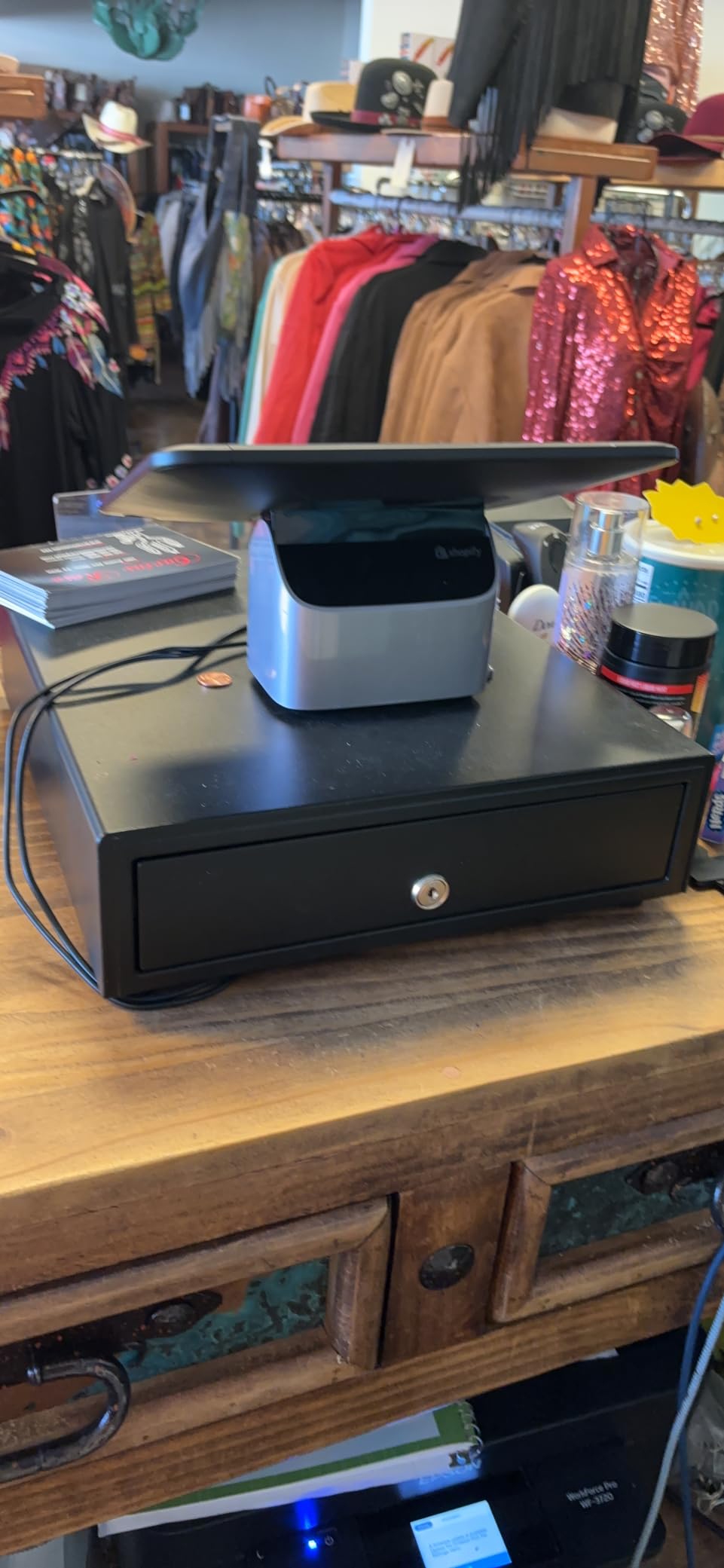 Star Micronics CD4-1616 5 Bill / 5 Coin Choice Series Cash Drawer with 2 Media Slots and Included Cable (16