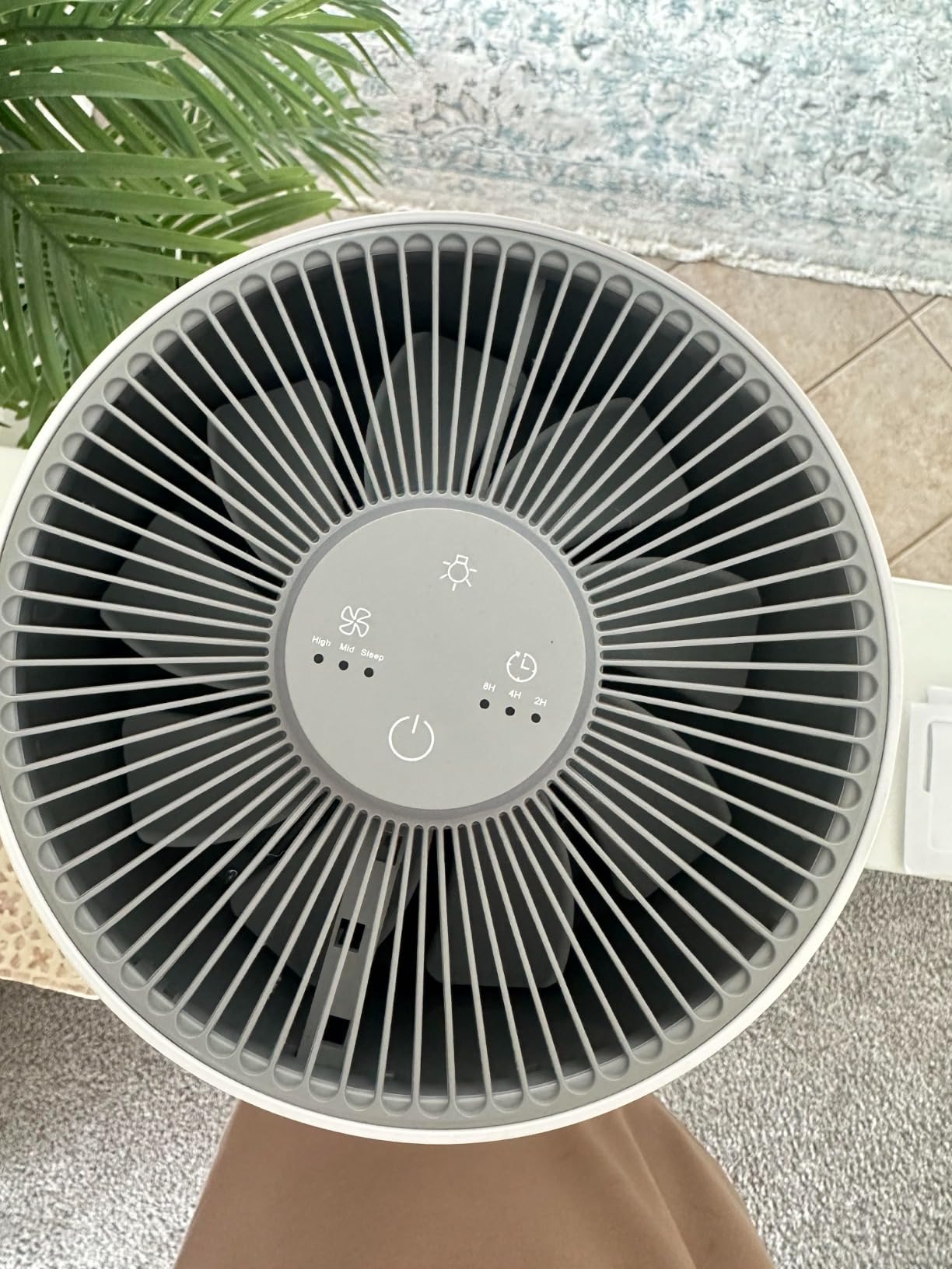 Afloia Air Purifiers for Home Bedroom Large Room Up to 1076 Ft², 3-Stage Filter Cleaner Odor Eliminator, Remove Pets Dust Dander Hair Allergy Mold Pollen Smoke Smell, Quiet 22 dB, 7 Colors Night Light customer photo 2