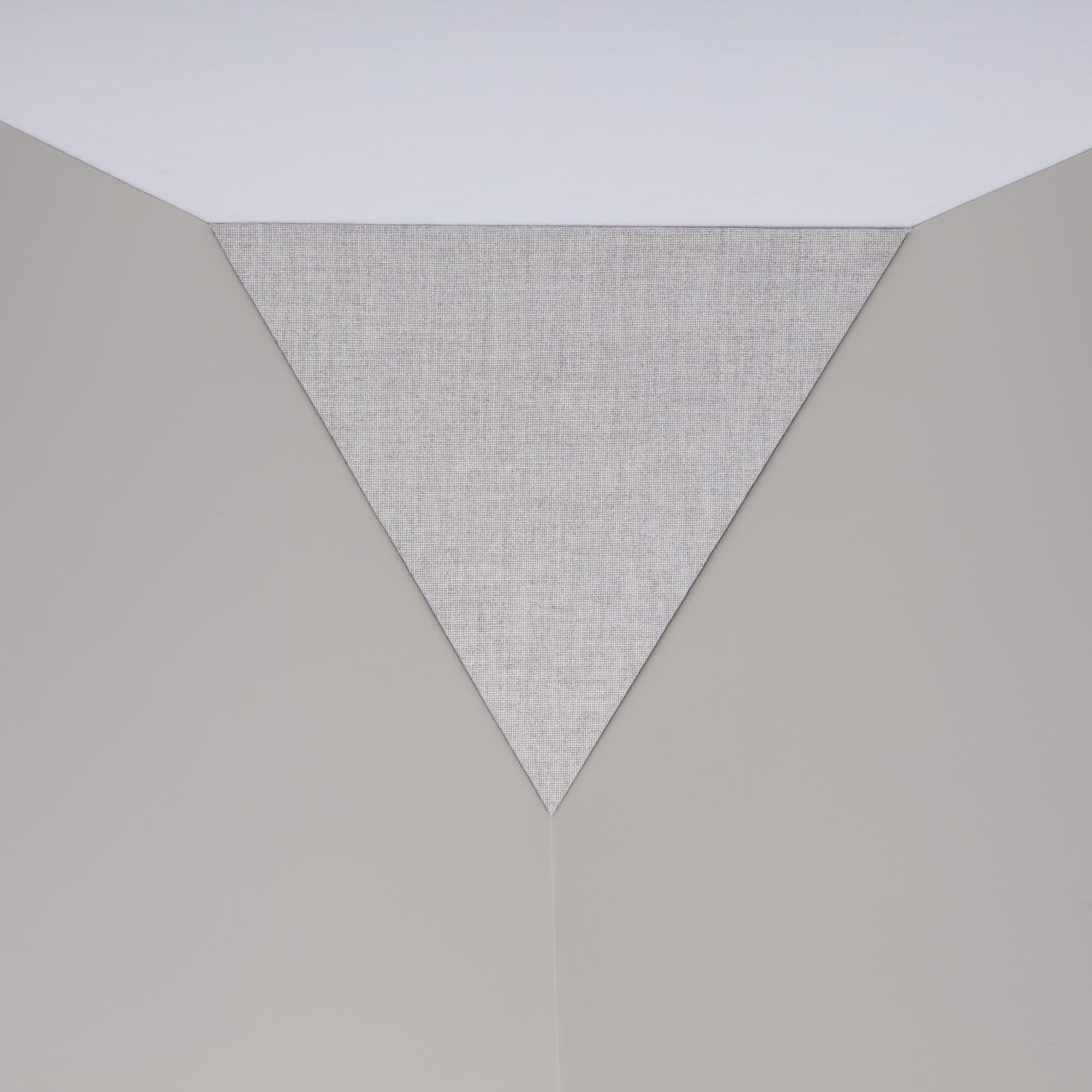 ATS Acoustics Tri Corner Acoustic Bass Trap 18 Inch Sound Absorber Noise Damper for Room Corner Joints (Platinum) customer photo 2