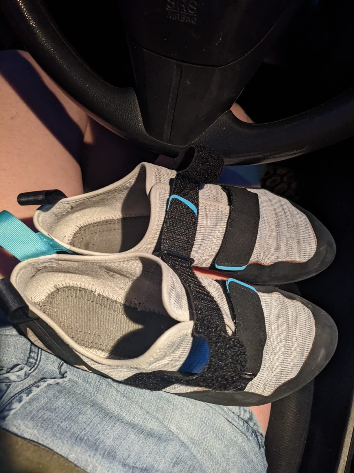 Women's Momentum Rock Climbing Shoes | Engineered Knit Upper | 4.3mm Rubber Outsole | Breathable All-Day Comfort customer photo 1