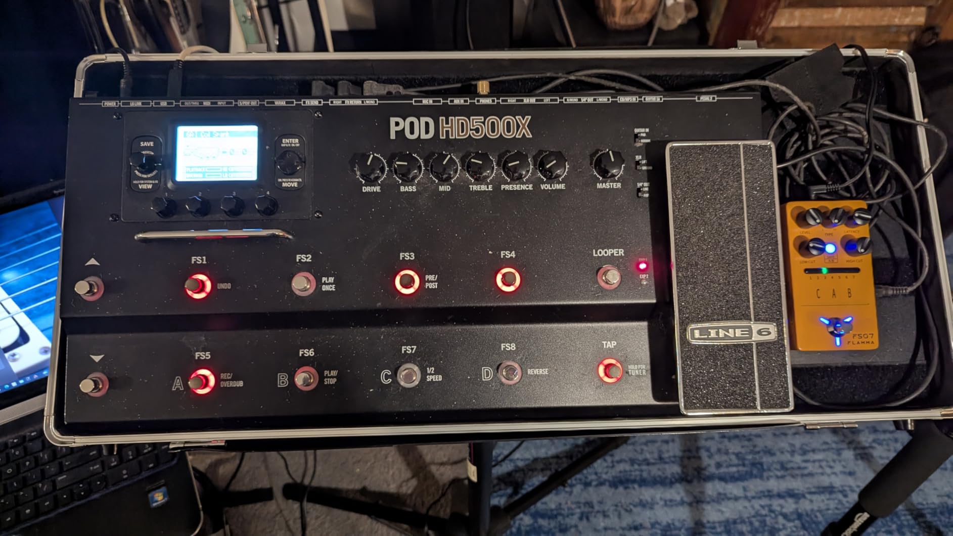 FLAMMA FS21 Stereo Guitar Looper Pedal & Drum Machine 2-in-1 with 160 Minutes Loop Recording Capacity 100 Drum Grooves 10 Metronome Support Software Editing customer photo 1