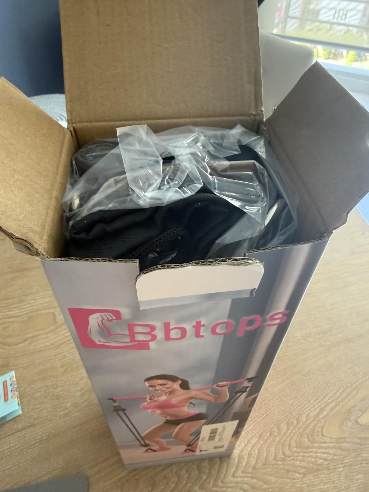 Pilates Bar Kit with Resistance Bands,Pilates Bar with Stackable Bands Workout Equipment for Legs,Hip,Waist and Arm,Exercise Fitness Equipment for Women & Men Home Gym Yoga Pilates customer photo 1