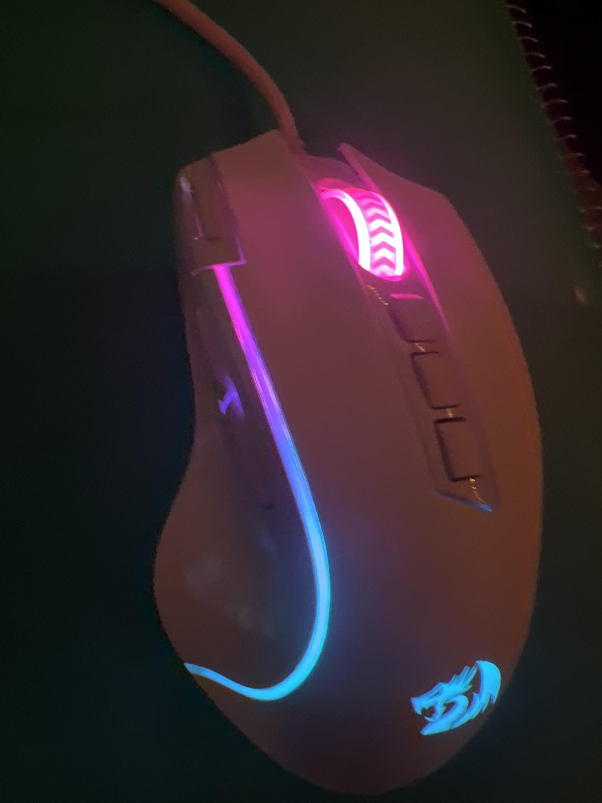 Redragon M612 Predator RGB Gaming Mouse, 8000 DPI Wired Optical Mouse with 11 Programmable Buttons & 5 Backlit Modes, Software Supports DIY Keybinds Rapid Fire Button customer photo 1