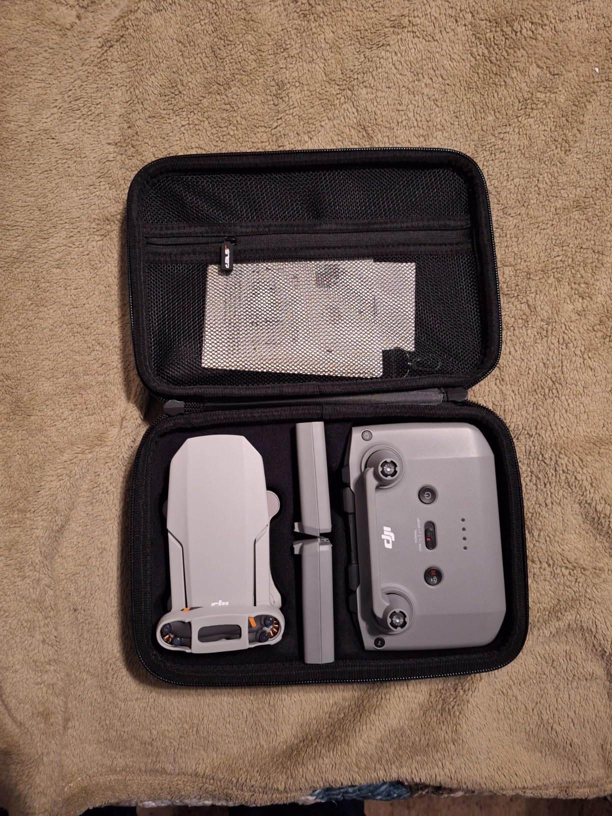 JSVER Carrying Case for DJI Mavic Mini 2 Hard Shell Storage Case for Mini 2/2 SE/4K Drone Remote Controller and Accessories customer photo 2