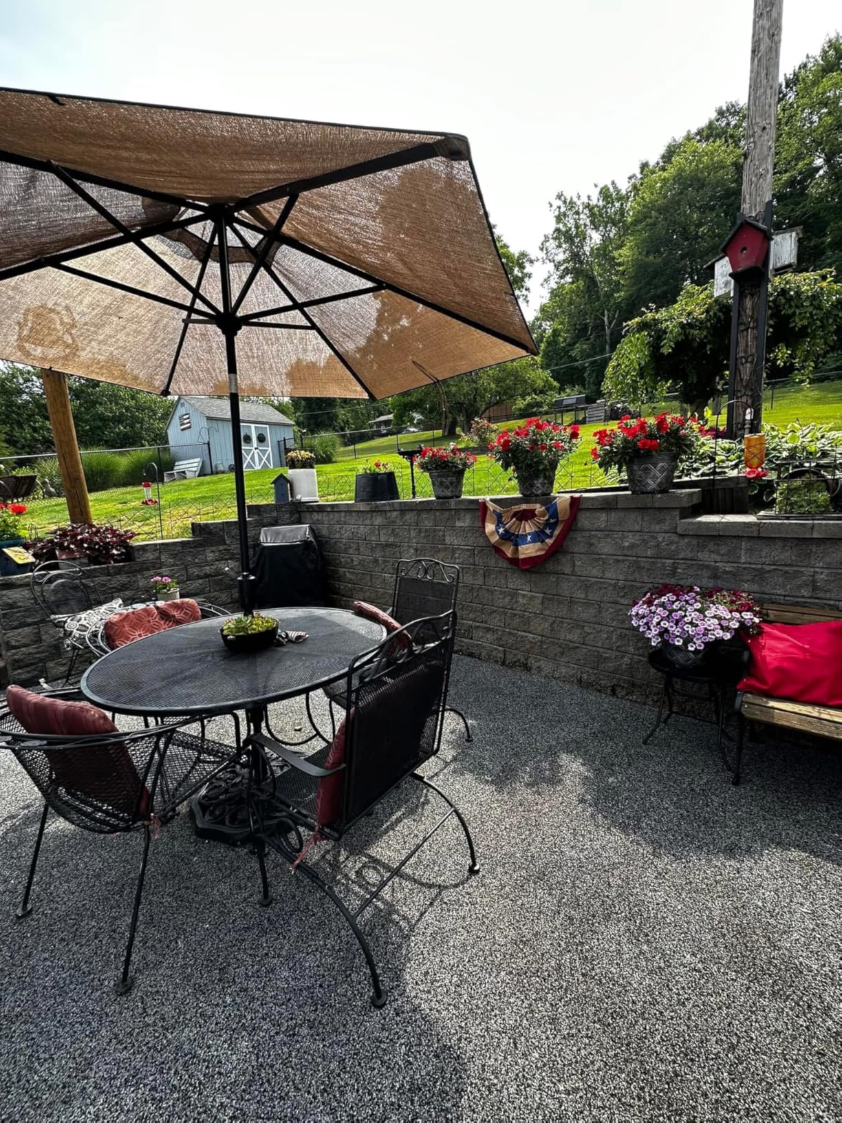 MPC-275 Polyaspartic Floor Coating Kit - 2 Gallon Clear Gloss Polyurea Garage Floor Coating customer photo 1