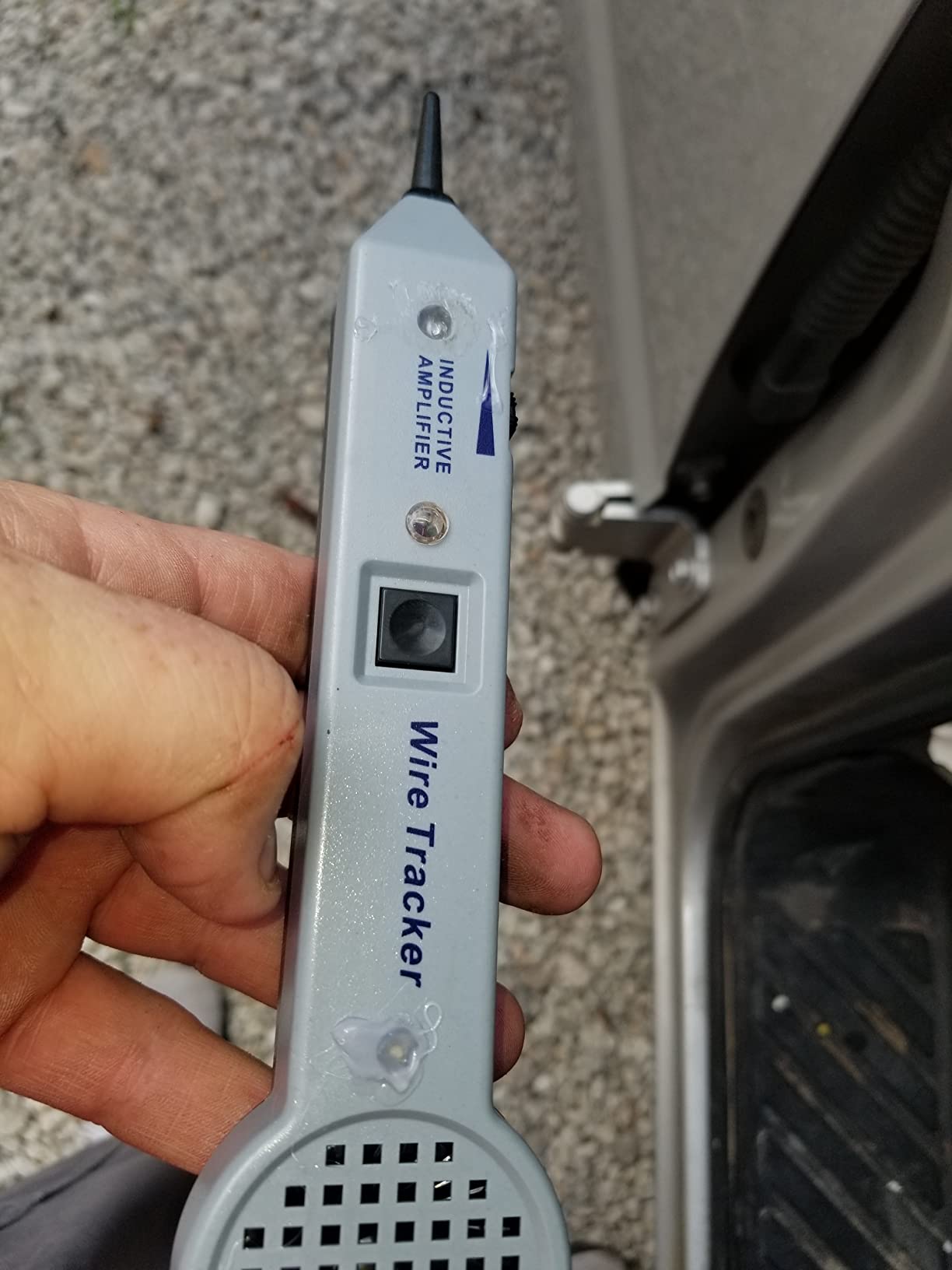 Tone Generator Kit, Wire Tracer Circuit Tester, Tone Tracing Probe Kit, 200EP High Accuracy Cable Tester, Line Finder Toner Inductive Amplifier Variable Tone Generator for Network customer photo 1