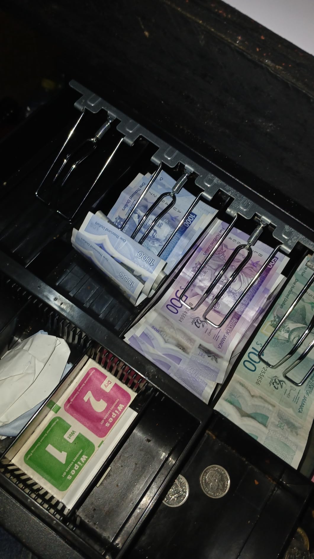 Volcora Cash Register Drawer with Under Counter Mounting Metal Bracket - 16