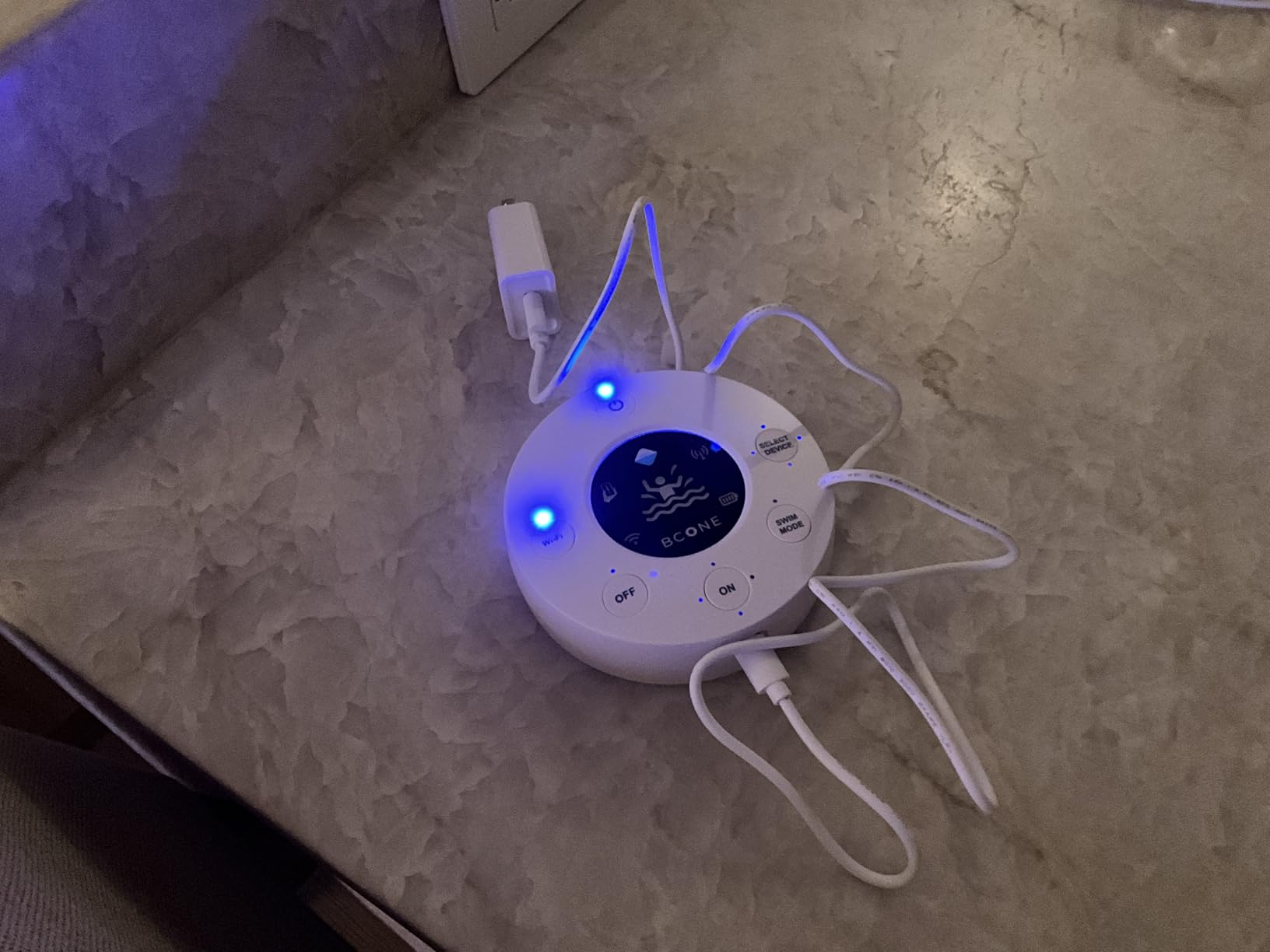 BCONE Pool Alarm by Lifebuoy | ASTM F2208 Certified | Floating Safety Device with App Alerts + Alexa Voice Control | 2.4GHz Wi-Fi | for Inground & Above-Ground Pools customer photo 1