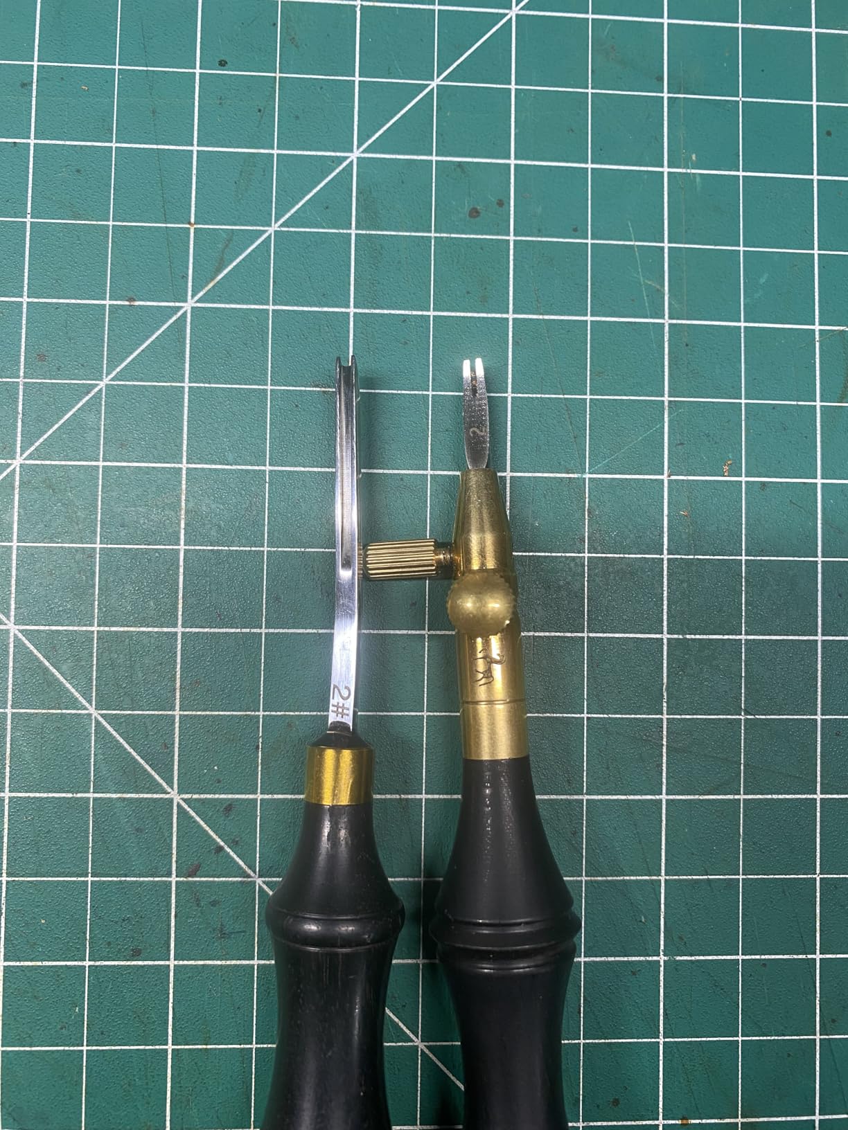 Leather Edge Bevelers, Beveler Tool, Edge Skiving Beveler 1.8mm, Leather Skiver Tool Leather Working Tools for Leathercraft Working (2#) customer photo 1