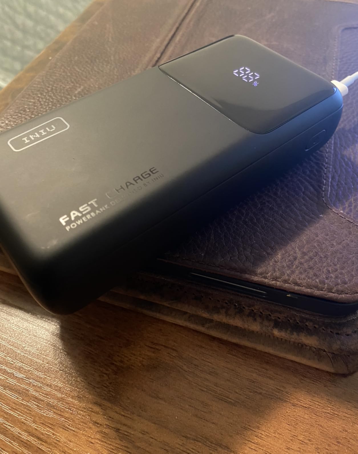 INIU Power Bank, 25000mAh 100W USB C Laptop Portable Charger, PD QC Fast Charging 3-Output Battery Pack, Travel Charger for Laptop MacBook iPad Tablet Steam Deck iPhone 17 16 15 14 Pro Samsung S25 etc customer photo 2