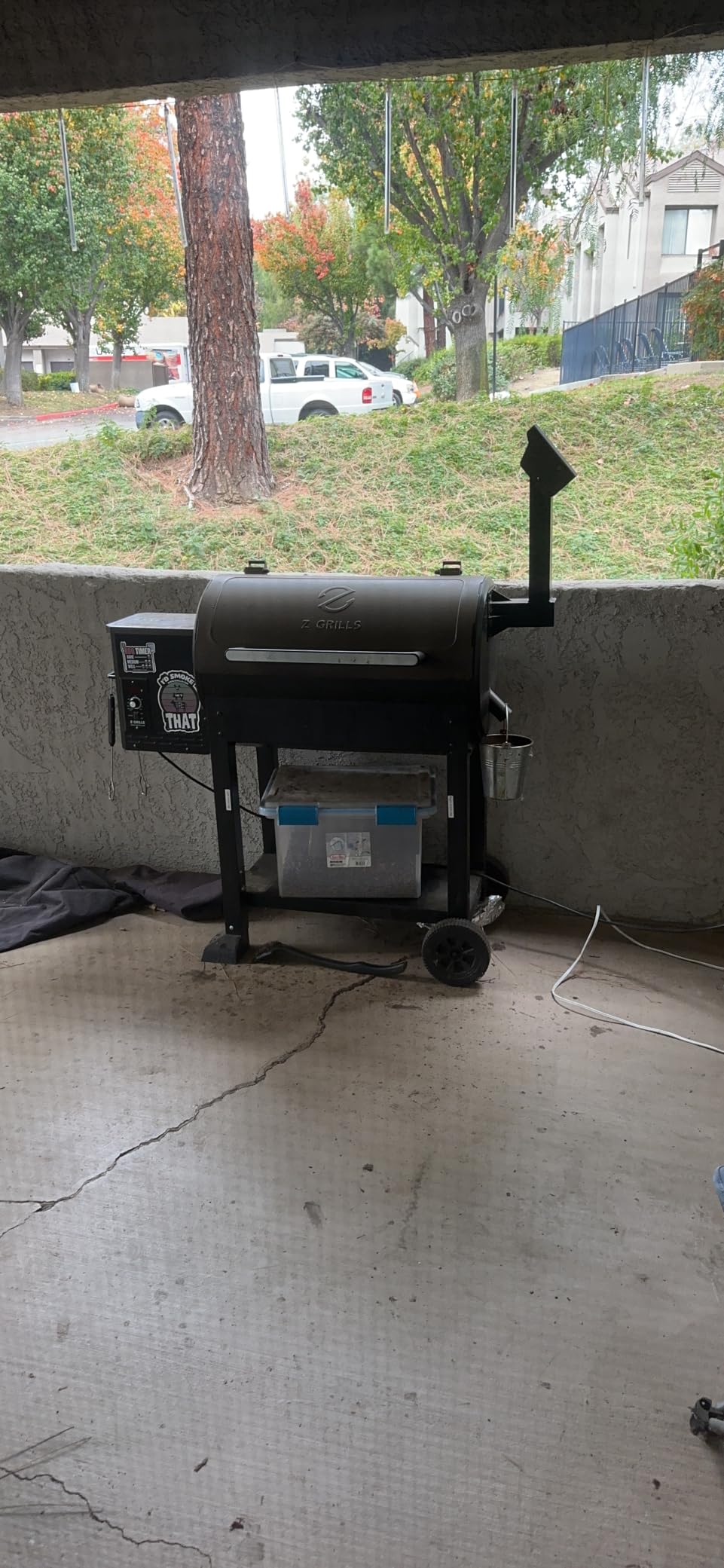 Z GRILLS ZPG-550B2 Wood Pellet Grill & Smoker with PID 3.0 Controller, 553 sq in Cooking Area, Meat Probe, Hopper Cleanout, 8 in 1 BBQ Grill Outdoor Auto Temperature Control, Black customer photo 2