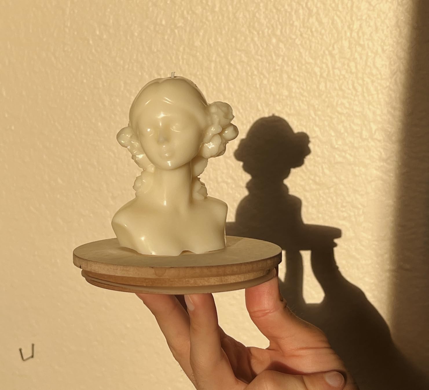 Candle Making Pouring Pot, DINGPAI 44oz Double Boiler Wax Melting Pot, 1pc Spoon, 304 Stainless Steel Candle Making Pitcher, Silver Color with Heat-Resistant Handle and Dripless Pouring Spout Design customer photo 1