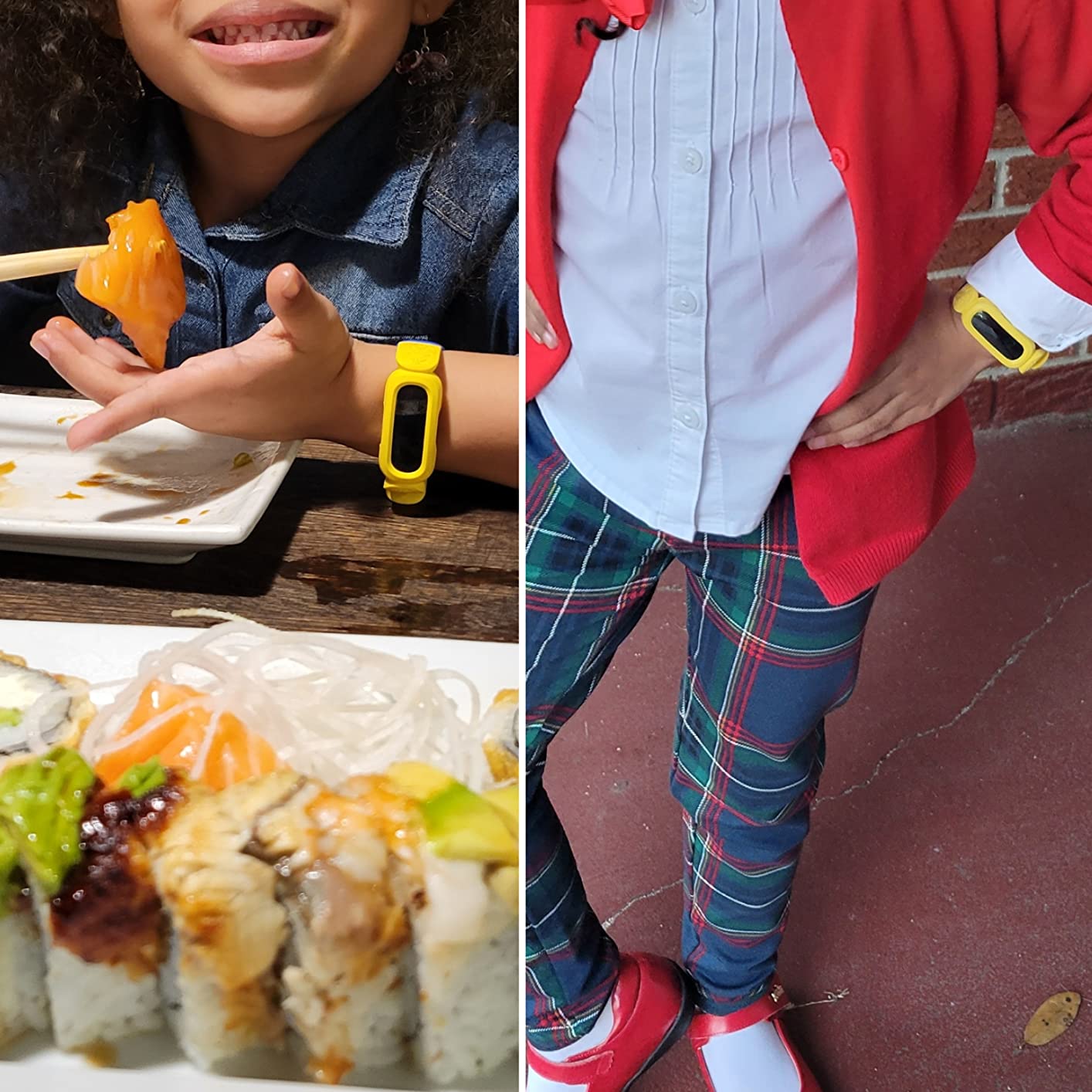 Fitbit Ace 3 Activity-Tracker for Kids 6+ One Size, Black/Racer Red customer photo 1