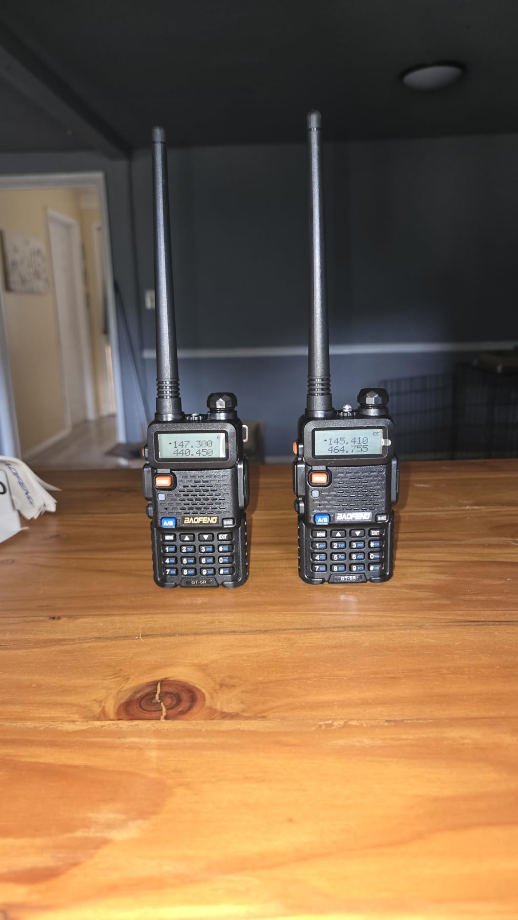 [UV-5R FCC Compliant Version] BAOFENG GT-5R Dual Band Two Way Radio, UHF VHF Ham Radio Handheld for Adults, Clean Spurious Emission, with 1800mAh Battery, Earpiece, 128CH, VOX, FM, Chirp Compatible customer photo 1