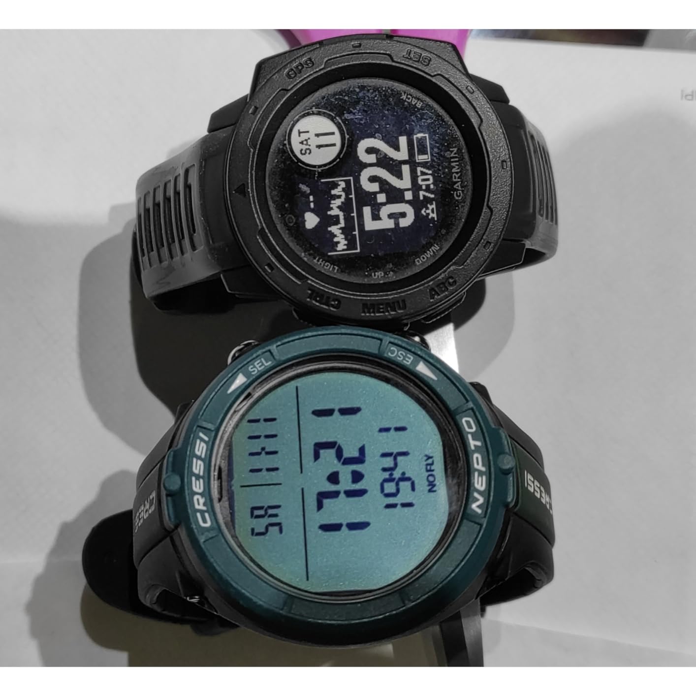 Cressi Nepto Freediving Watch Computer - Fully Customizable - Protection Against Taravana Risk - Logbook customer photo 1