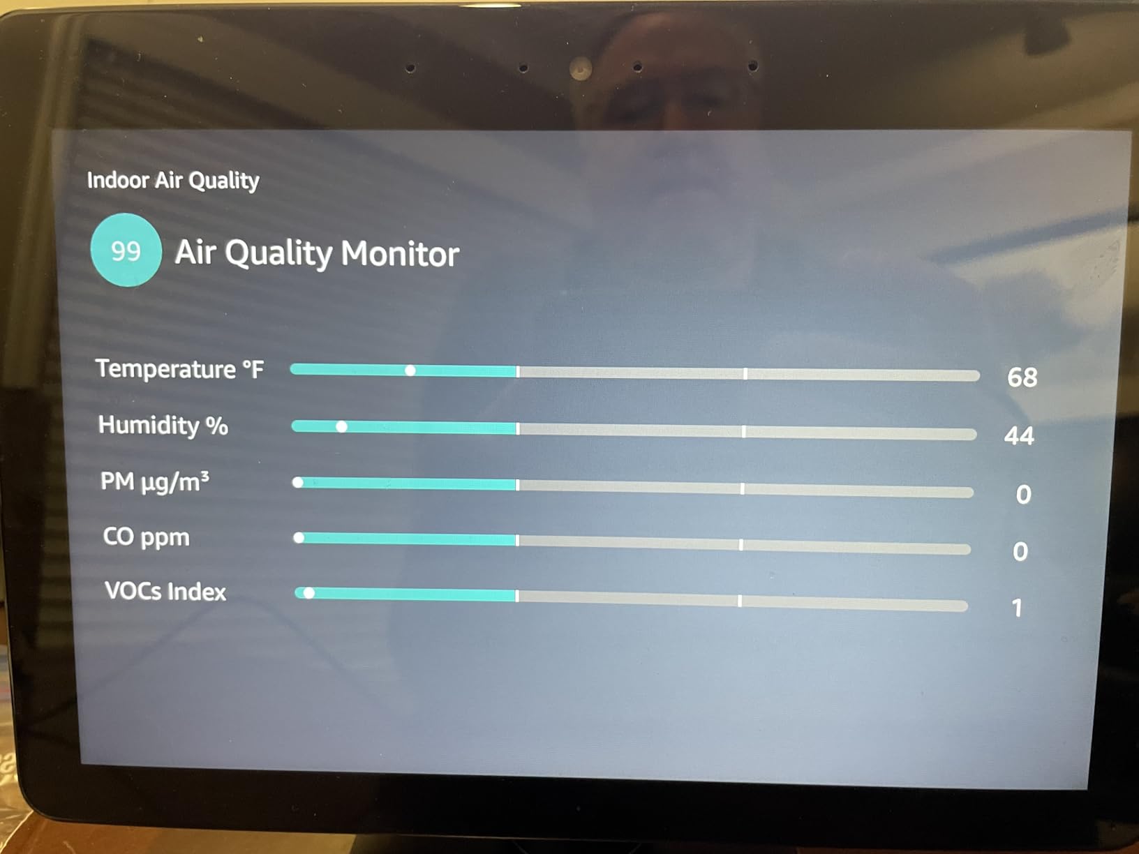 Amazon Smart Air Quality Monitor - Know your air, Works with Alexa customer photo 1