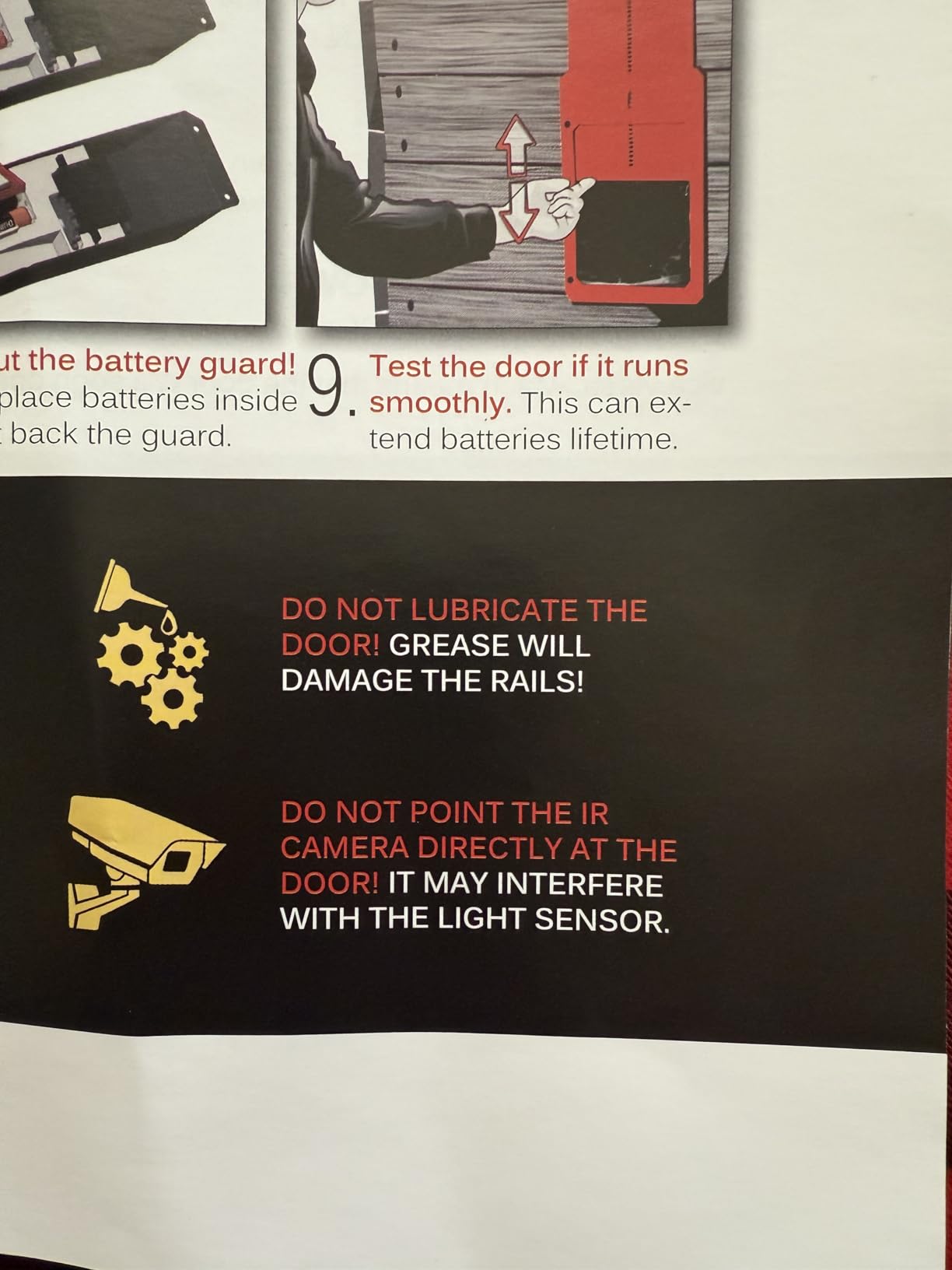 RUN-CHICKEN Door T50 - Automatic Chicken Coop Door Opener, Battery Powered & Weatherproof Aluminum, Smart App & Timer Control, Predator Proof, Easy Install, Reliable All-Season Performance (Gray) customer photo 1