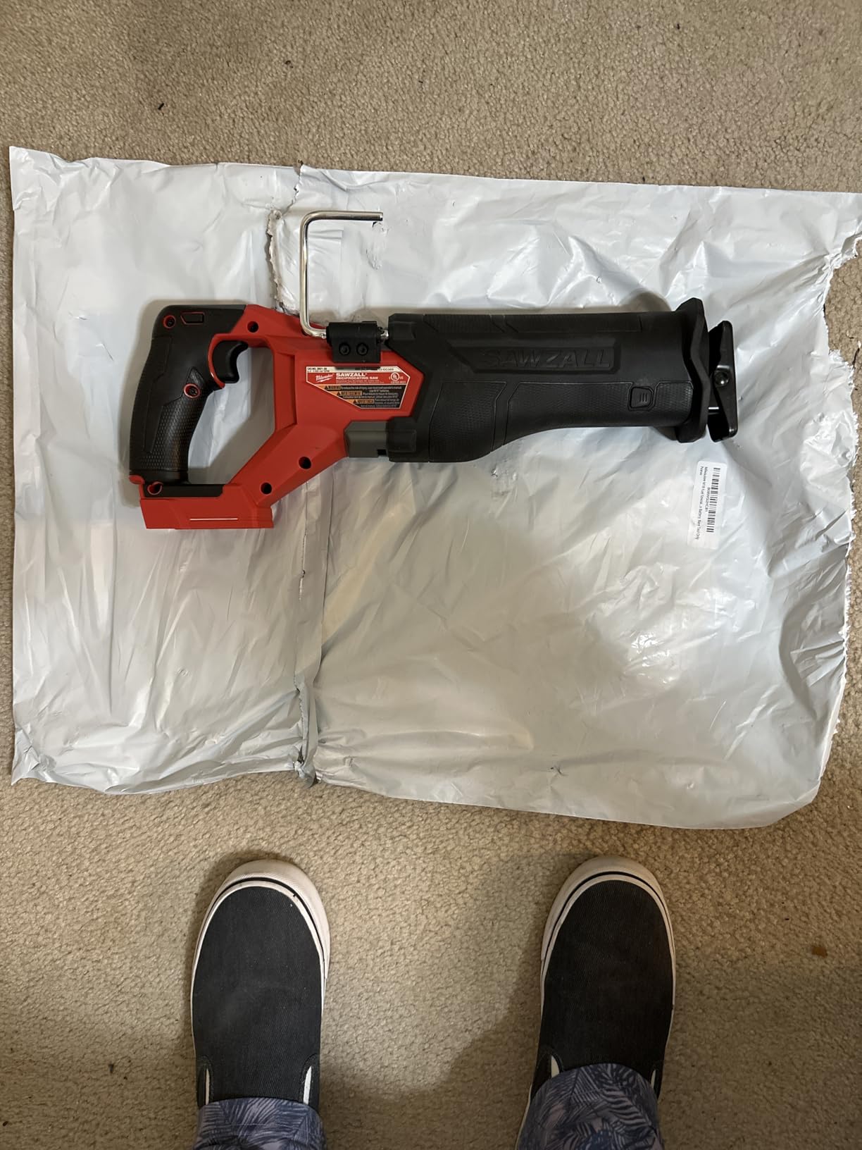 Milwaukee M18 Fuel Sawzall Brushless Cordless Reciprocating Saw - No Charger, No Battery, Bare Tool Only customer photo 2