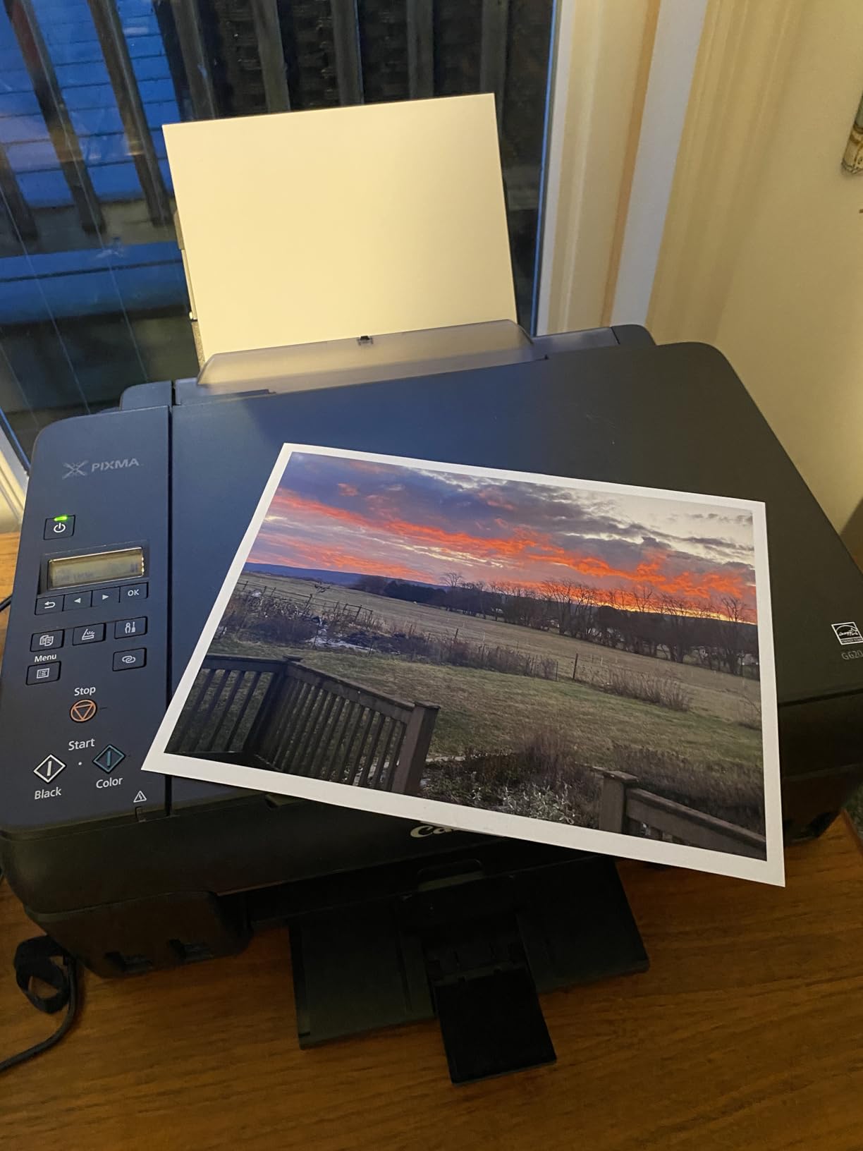 Canon PIXMA G620 Wireless MegaTank Photo All-in-One Printer [Print, Copy, Scan], Black,Works with Alexa customer photo 1