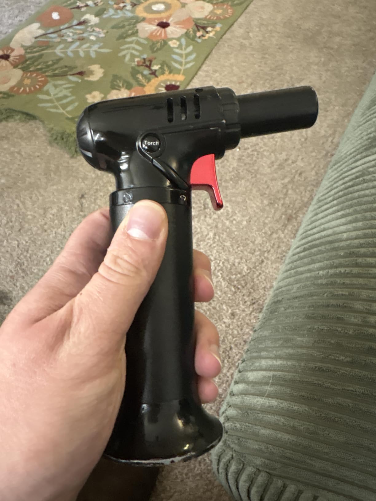 Sondiko Butane Torch Lighter with Visible Fuel Window, Refillable Soldering Torch with Adjustable Flame for Welding, Resin Art, Industrial(Butane Gas Not Included) customer photo 1