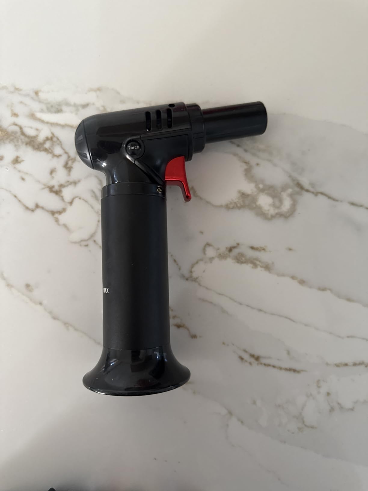 Sondiko Butane Torch Lighter with Visible Fuel Window, Refillable Soldering Torch with Adjustable Flame for Welding, Resin Art, Industrial(Butane Gas Not Included) customer photo 2