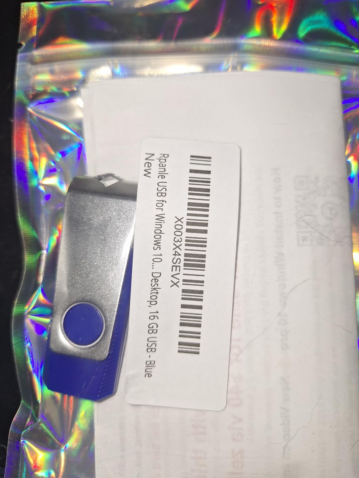 USB for Windows 10 Install Recover Repair Restore Boot USB Flash Drive, 32&64 Bit Systems Home&Professional, Antivirus Protection&Drivers Software, Fix PC, Laptop and Desktop, 16 GB USB - Blue customer photo 5