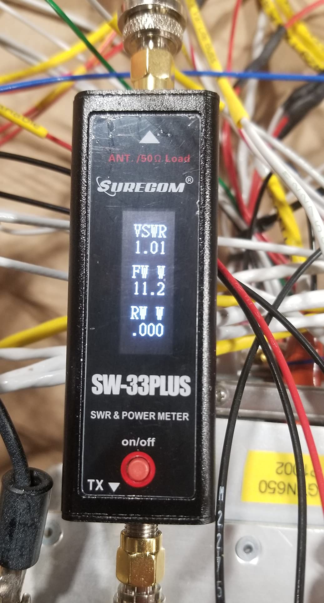 Surecom SW-33 Plus 100W 125-525 MHz Mini Digital VHF UHF Two-Way Radio Handheld Power & SWR Meter Black customer photo 2