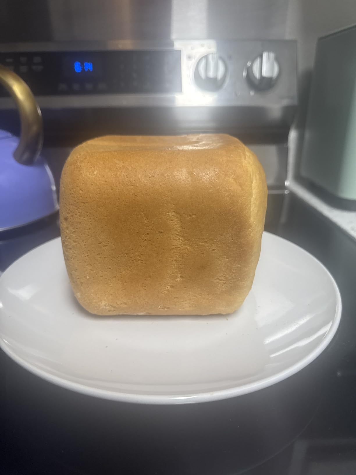 Neretva Bread Maker, 20-IN-1 2LB Bread Machine Dual Heater Bread Maker Machine Automatic with Nonstick Ceramic Pan, 15H Timer & 1H Keep Warm Set, Low Noise, Stainless Steel Breadmaker Recipe-Silver customer photo 1