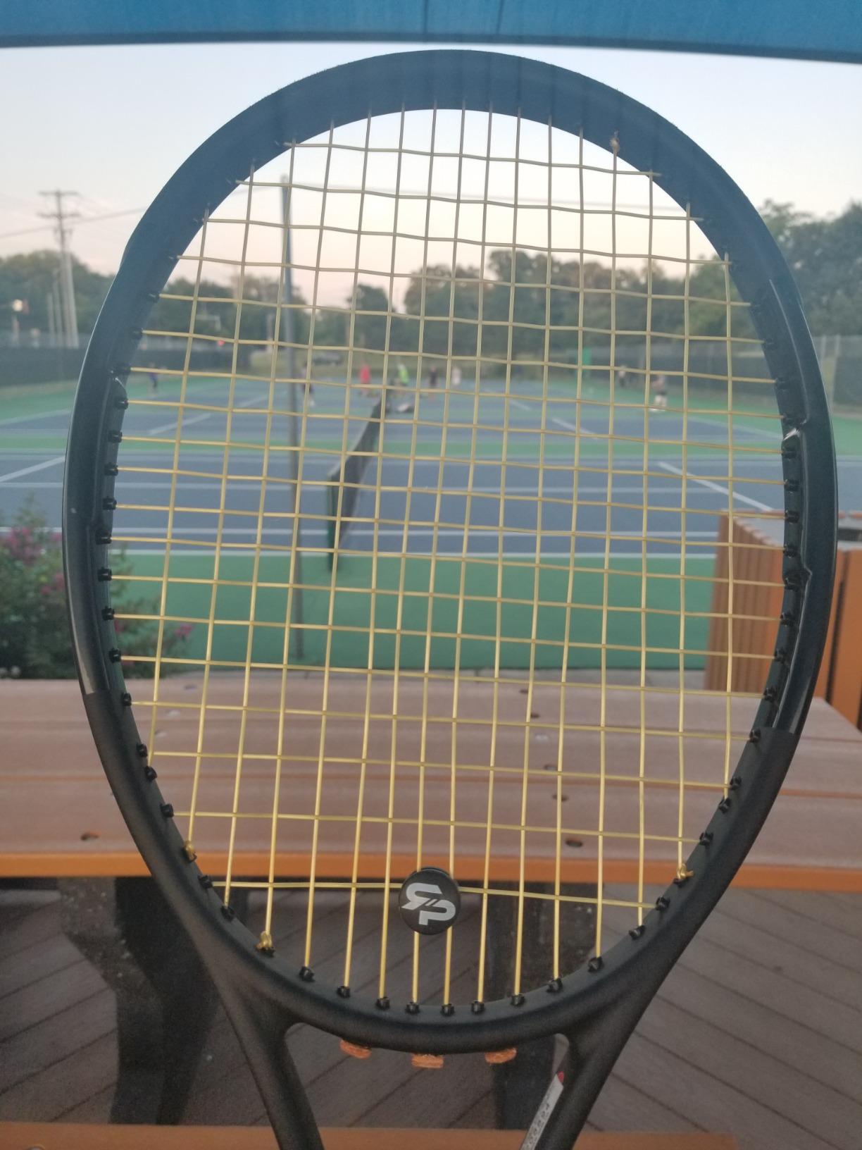 RTP Tennis Racket Vibration Dampener - ShockSorb Original or Ultrasoft V3 The Only Dampener Made for Pain Relief - Handcrafted with Patented Material Sorbothane Made in USA - 1 Pack Limited Warranty customer photo 1